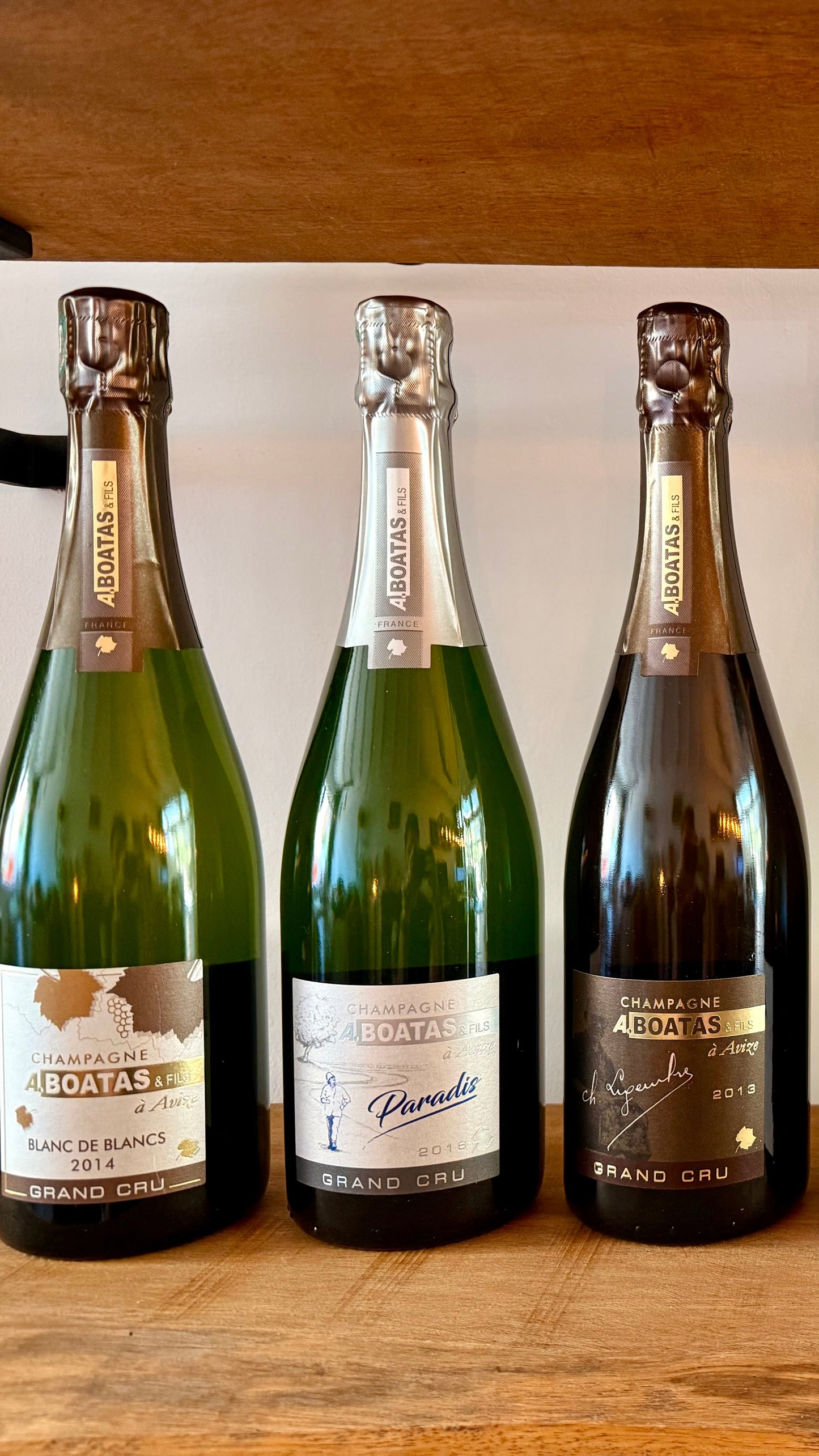 A. Boatas - Millésime 2016 - Paradis - Champagne Pour Tout