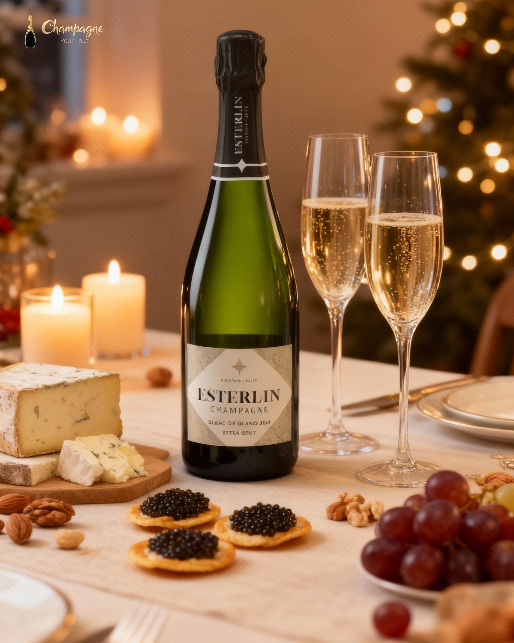 Esterlin - Blanc de Blancs 2014 - Champagne Pour Tout