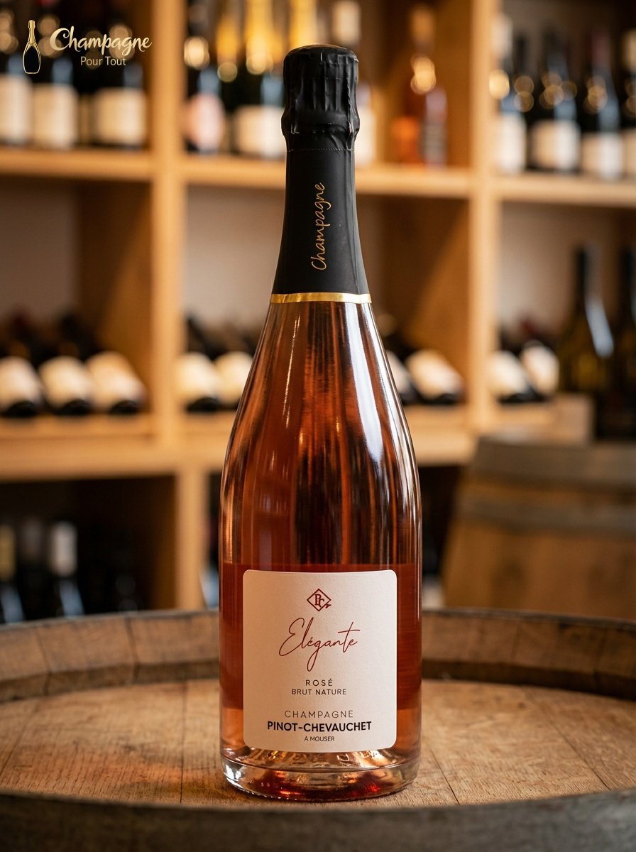 Pinot-Chevauchet - Elégante Rosé - Champagne Pour Tout