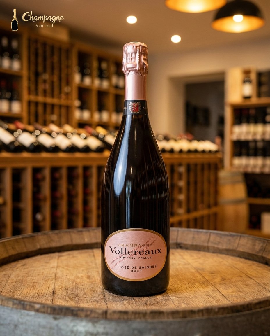 Vollereaux - Rosé de Saignée – Champagne Pour Tout